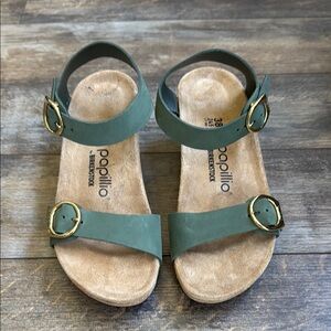 Birkenstock Papillio Green Sandals